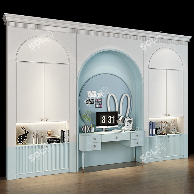 Dreamland Kids Furniture 3D model image 3