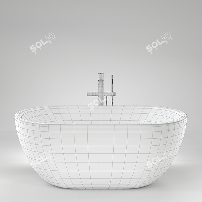 BelBagno BB27 - Stylish Bathroom Vanity 3D model image 2