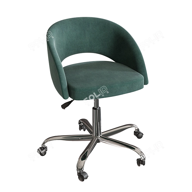 Mirella Ergonomic Office Chair 3D model image 1