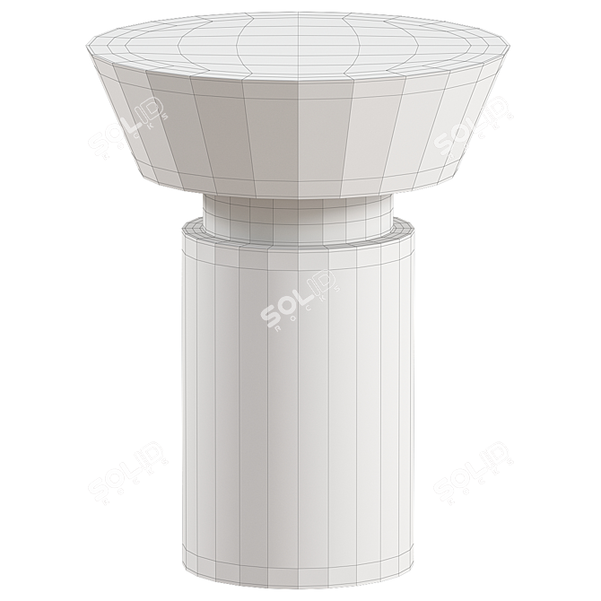 Modern Side Table Nanded 3D model image 2