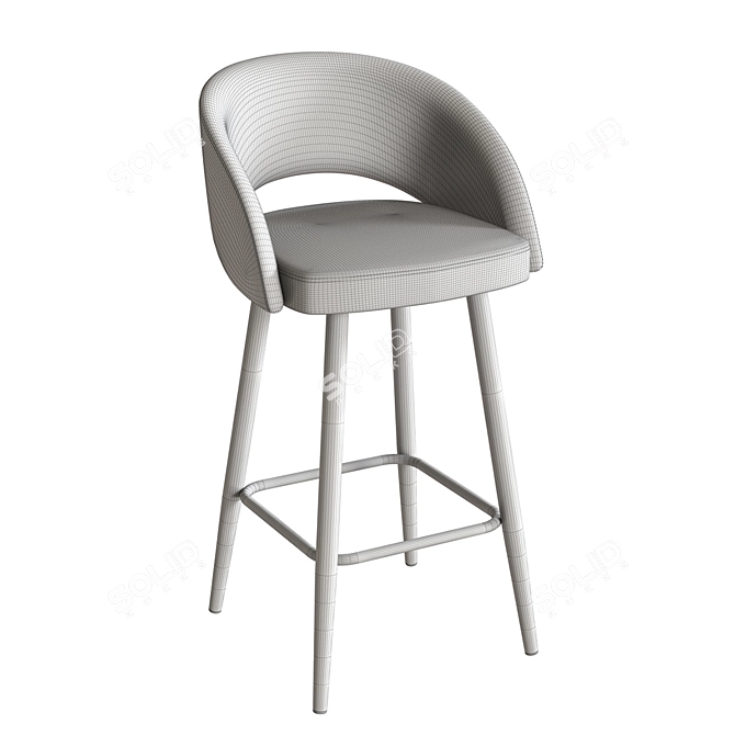 MIRELLA Bar Stool 3D model image 4