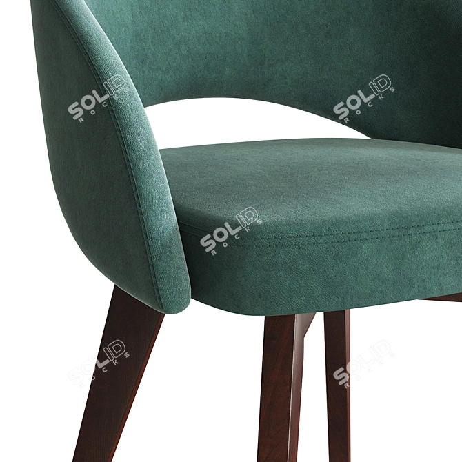 Mirella Massive Standard Chair 3D model image 4