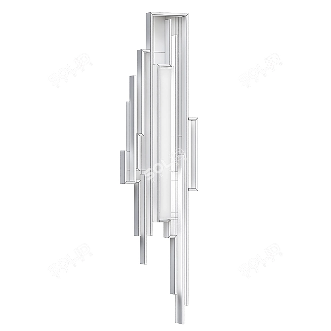 Stylish Loft Inspired MOOIELIGHT 3D model image 5