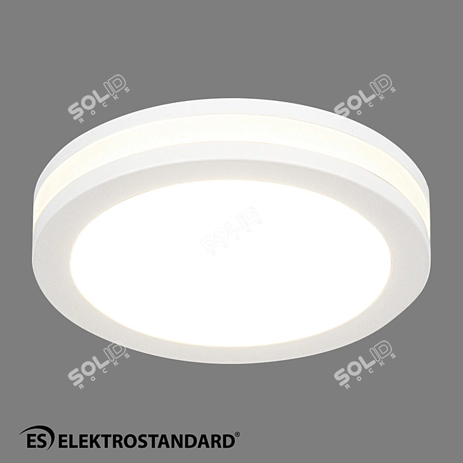 OM LED Spotlight, 5W, Elektrostandard 3D model image 6