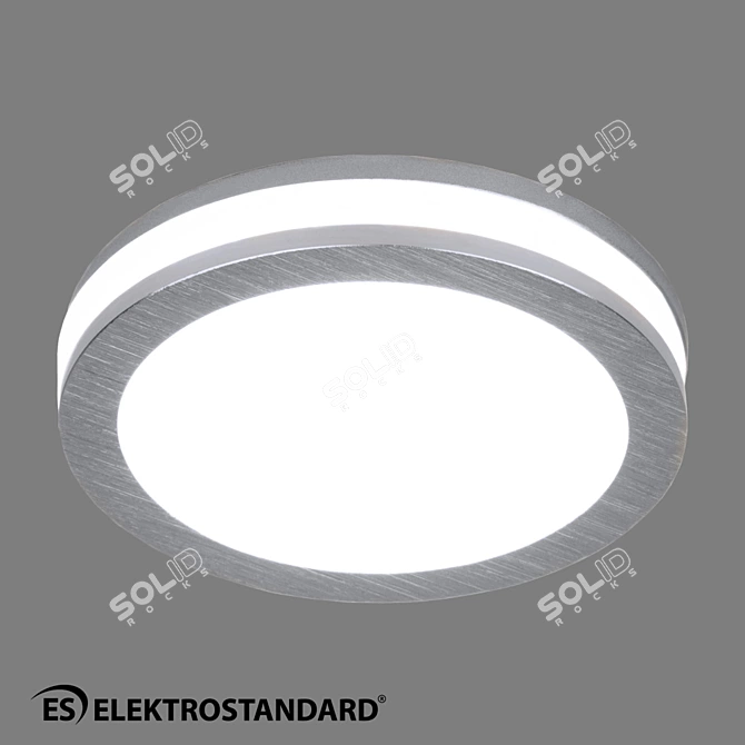 OM LED Spotlight, 5W, Elektrostandard 3D model image 7