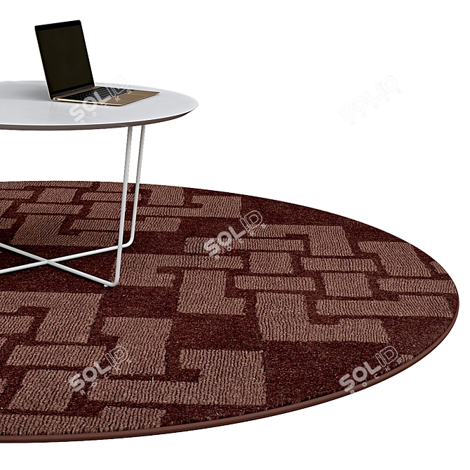 Round Rugs | No. 267 3D model image 2