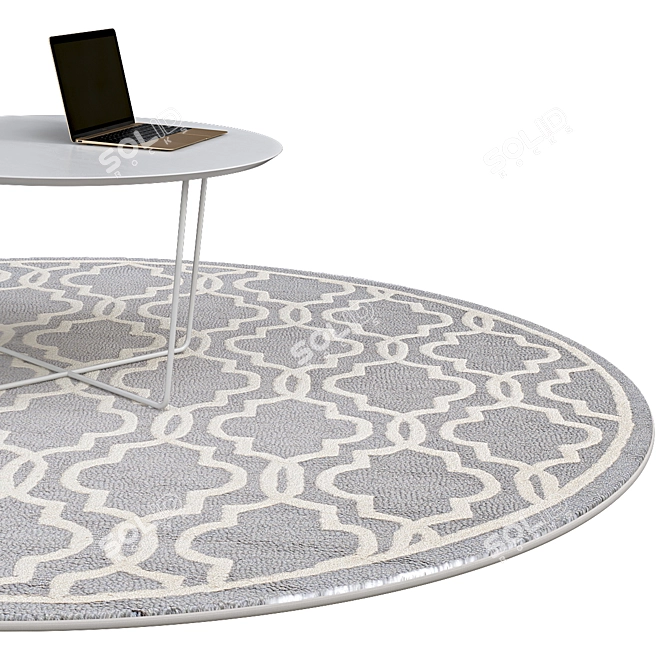  Round Rugs | No. 269 3D model image 2