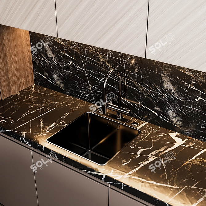 Sleek Kitchen Upgrade: Modern65 3D model image 6