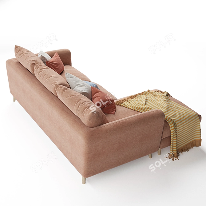 Ultimate Comfort Squishmeister Sofa 3D model image 6