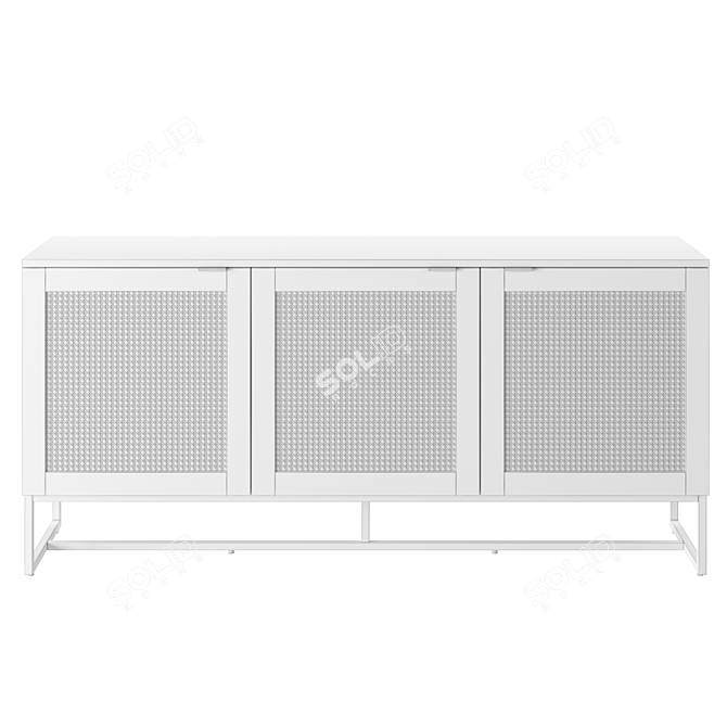 Scandinavian 3-Door Buffet 
Enfilade Scandi 3-Portes 3D model image 3