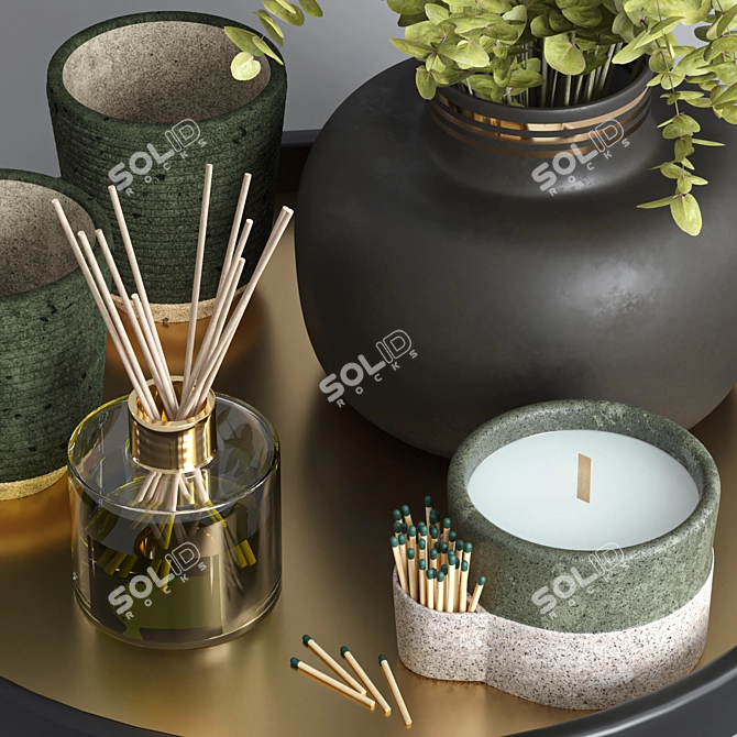 Versatile Decorative Set: 2015 Edition 3D model image 2