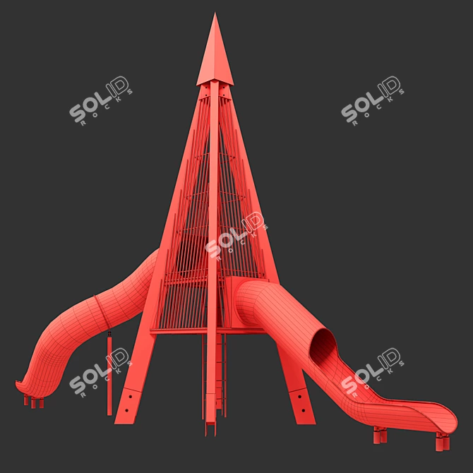 Buglo Mega Tower with Slide (1421) 3D model image 5