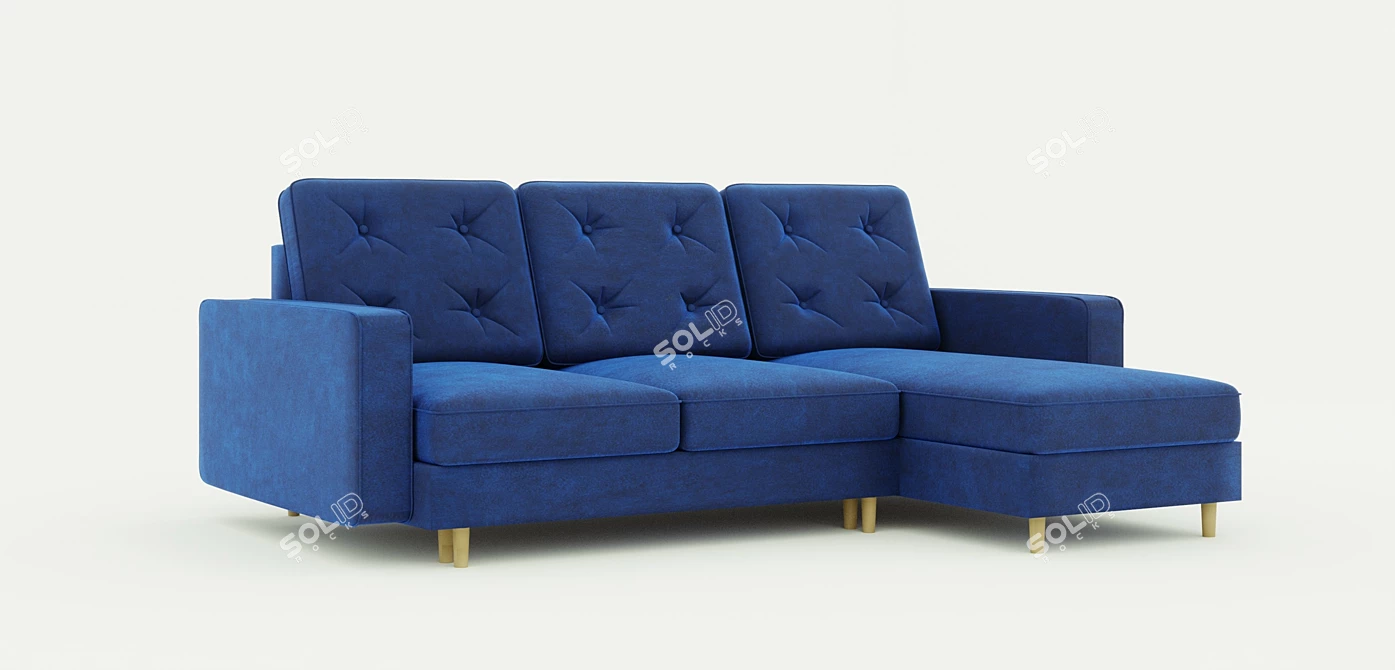Skandy Corner Sofa 3D model image 1