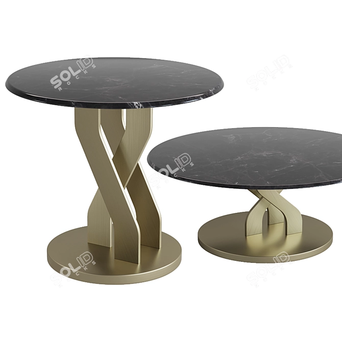 Modern Catania Coffee Table 3D model image 6