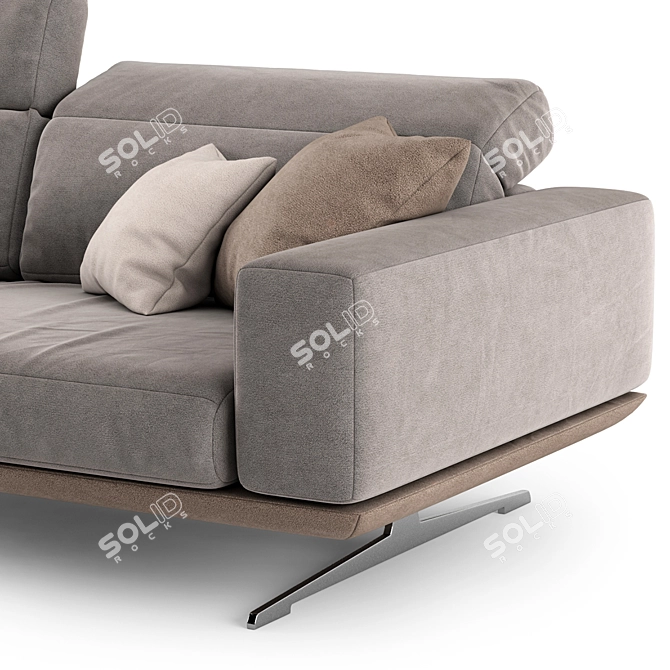 Modern Italian Style Sofa: Egoitaliano Gloria 3D model image 4