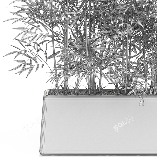 Lush Greenery: Plants Collection 615 3D model image 3