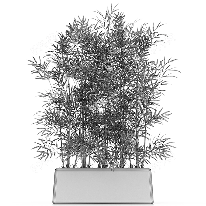 Lush Greenery: Plants Collection 615 3D model image 5