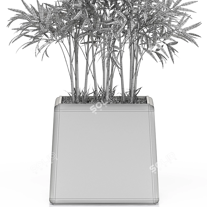 Lush Greenery Bundle 616 3D model image 3