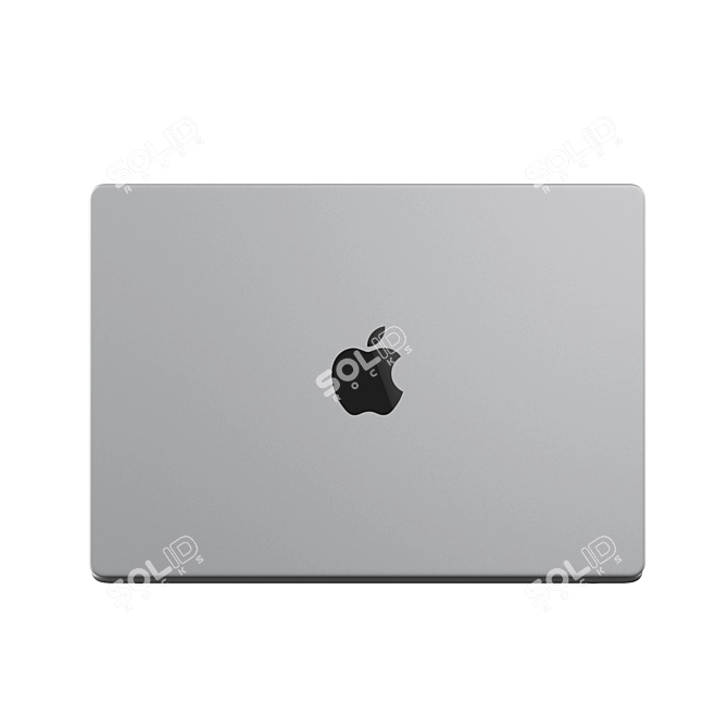 2021 Apple MacBook Pro 14" - Cutting-Edge Tech 3D model image 3