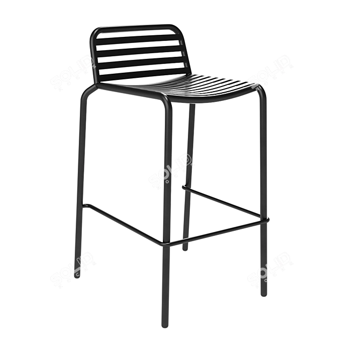 Title: Didier Bombala Bar Stool: Sleek Design for Stylish Spaces 3D model image 1