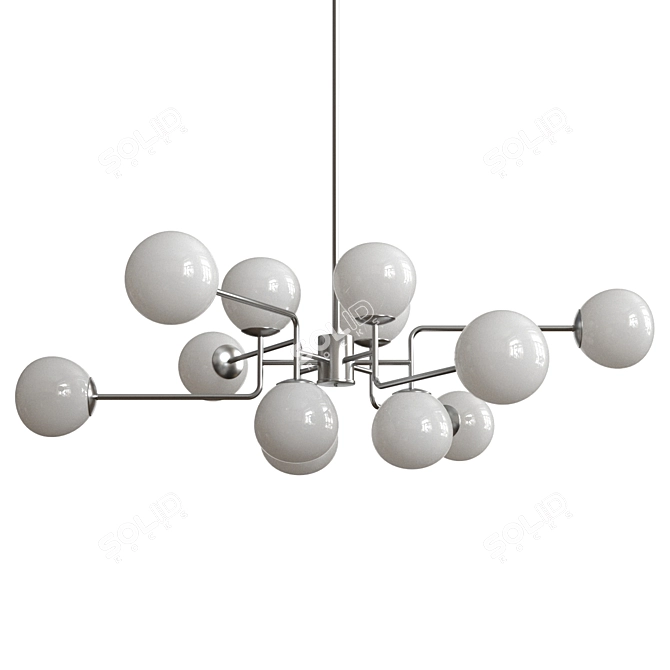 Erich Chandelier: Elegant Lighting for Every Space 3D model image 2