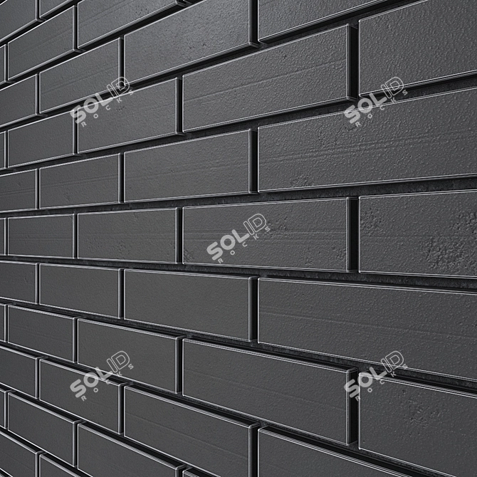 Seamless Brickwork Texture 3D model image 3