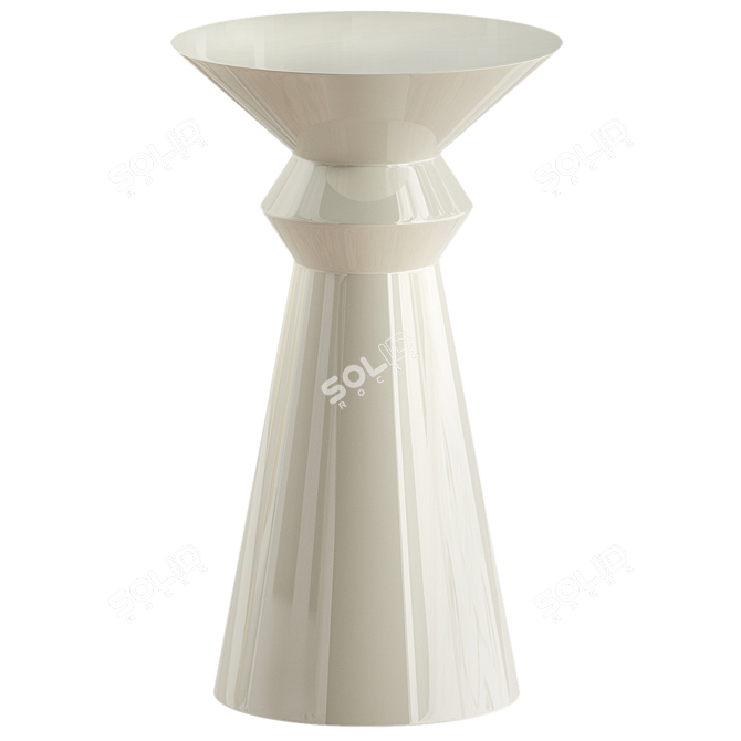 Sleek Modern VLAD Side Table 3D model image 1