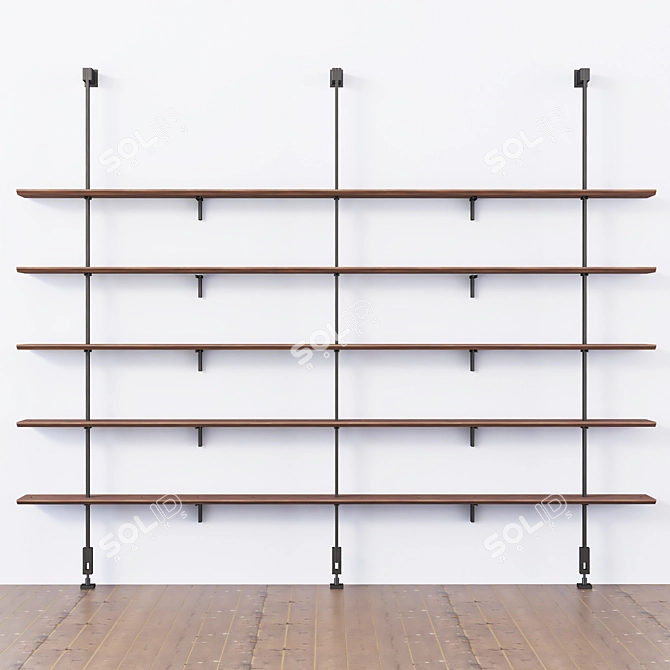 Multifunctional Italian Shelving: Cattelan Italia AIRPORT 3D model image 4