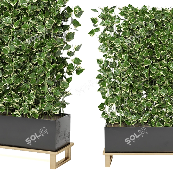 Ferm Living Bau Pot Large Set - 152: Stylish Indoor Plants 3D model image 3