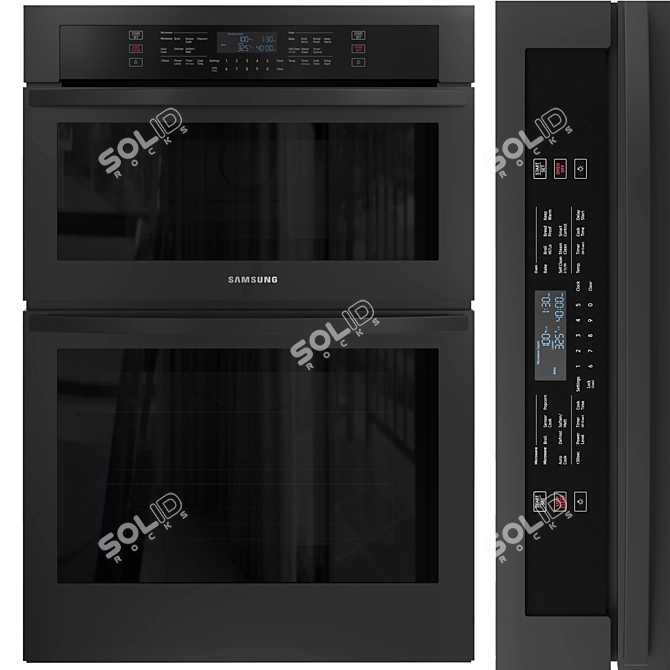 Sophisticated Samsung Kitchen Set 3D model image 3