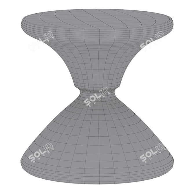 Mevlana Flex Stool & Bench Set 3D model image 3
