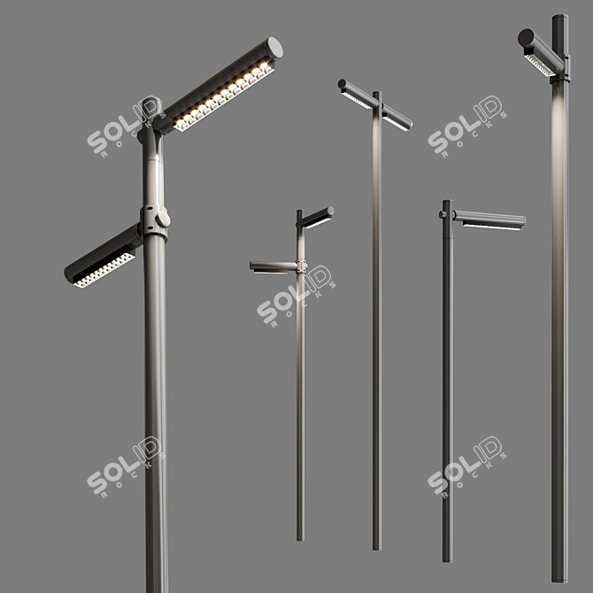 Boulevard 2021: Stylish Illumination Solution 3D model image 2