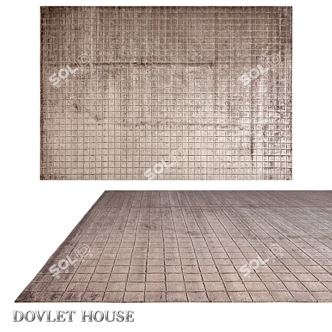 Silk Art Carpet - Dovlet House (Art 16149) 3D model image 1