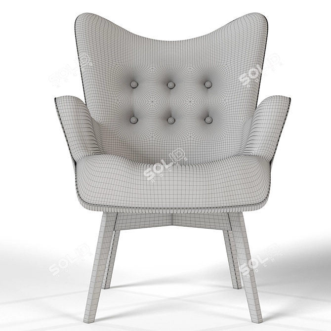 Elegant_Vicky Recliner 3D model image 2