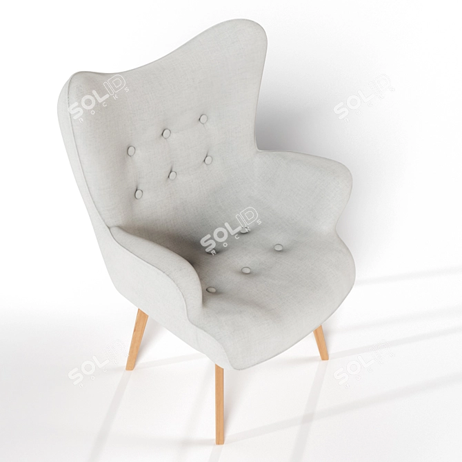 Elegant_Vicky Recliner 3D model image 3