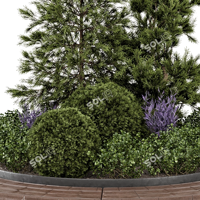 Title: 365-Days Outdoor Garden Set 3D model image 2