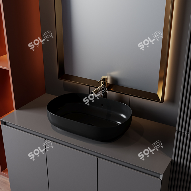 Luxurious Bath Set for Relaxation 3D model image 4