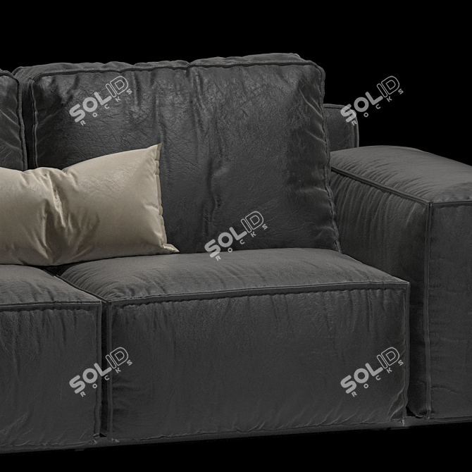 Sleek Designer Sofa for Modern Interiors 3D model image 5
