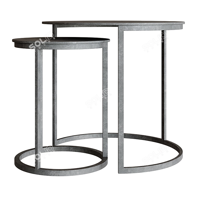 Title: Mercer Coffee Table: Sleek Design, Perfect for Any Setting 3D model image 2