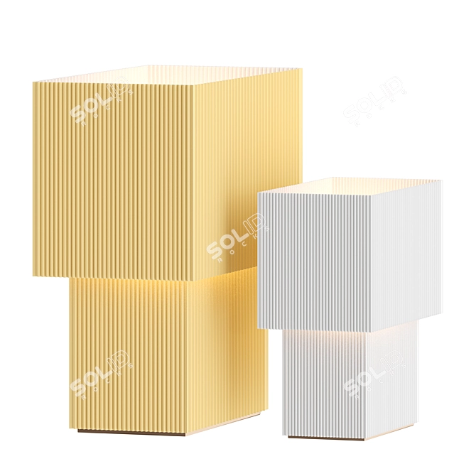 Elegant ROMB 36 Table Lamp 3D model image 1