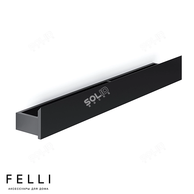 Sleek Felli Eles Shelf 3D model image 8