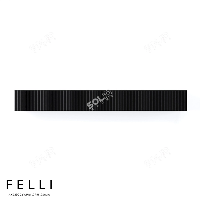 Sleek Felli Eles Shelf 3D model image 15