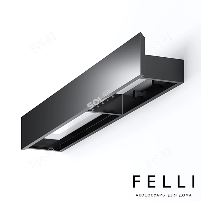 Felli Nuo Designer Shelf 3D model image 3