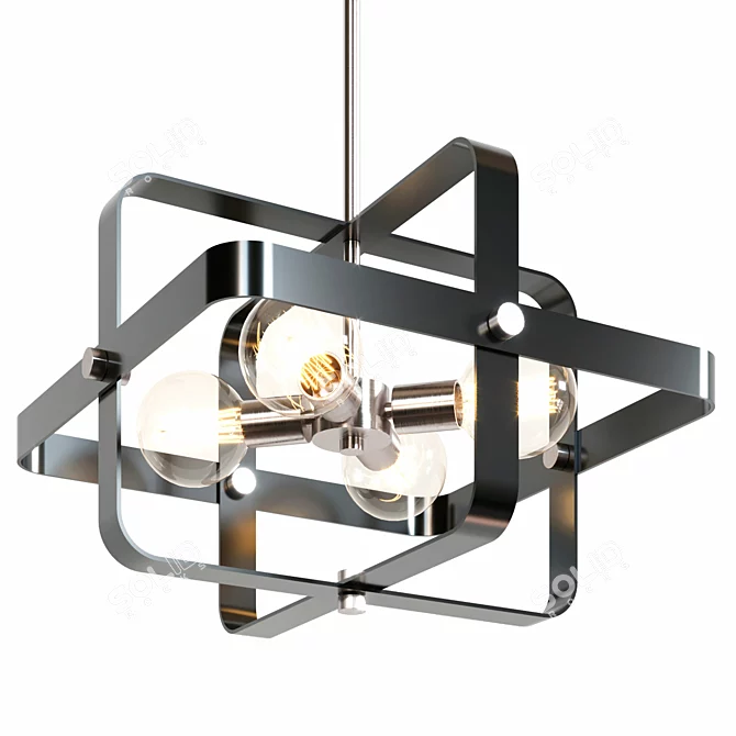 Elegant Prana Chandelier 3D model image 2