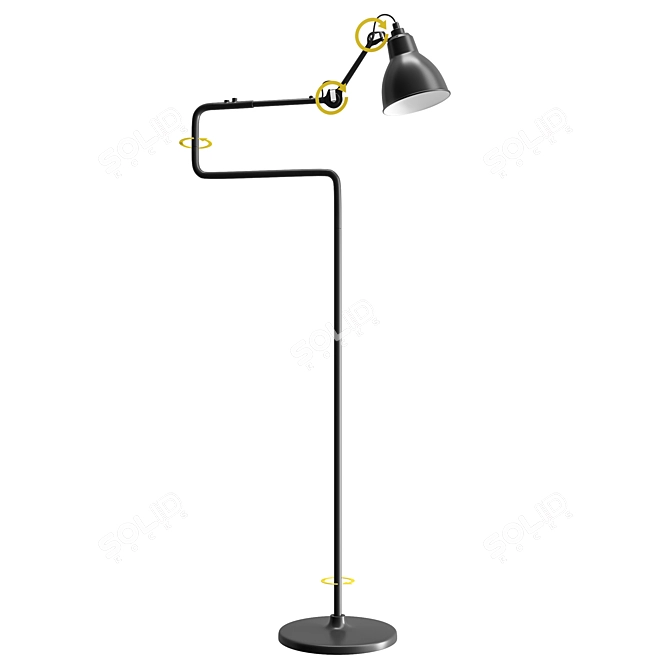 Versatile DCW Editions Lampe Gras 3D model image 2