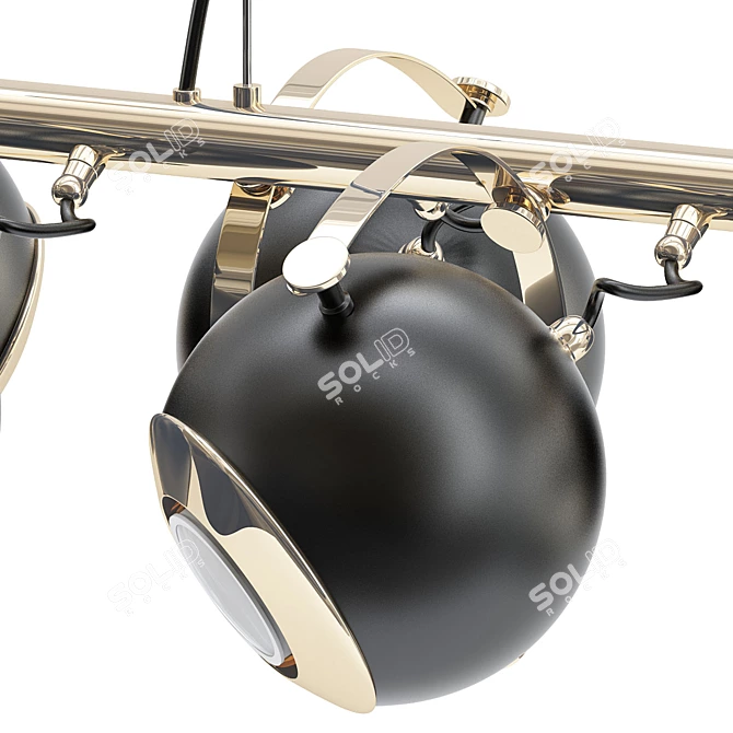 Scofield Pendant Lamp - Illuminate in Style 3D model image 2