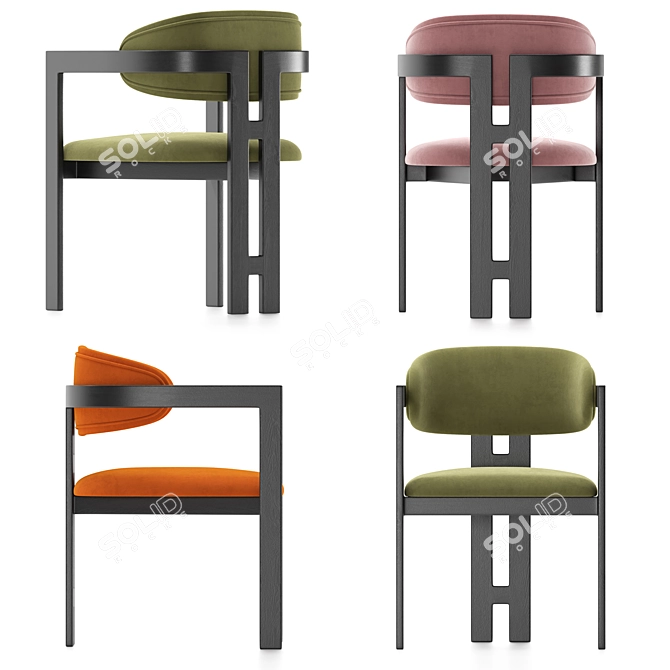 Luxury Neo Chair: Stylish Design & Superior Comfort 3D model image 5