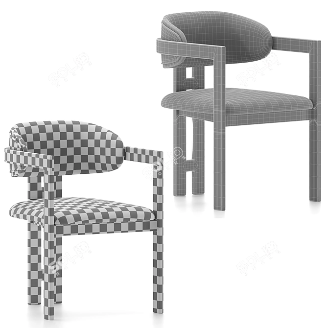 Luxury Neo Chair: Stylish Design & Superior Comfort 3D model image 7