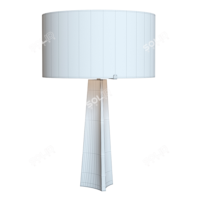 Elegant Isla Table Lamp 3D model image 6
