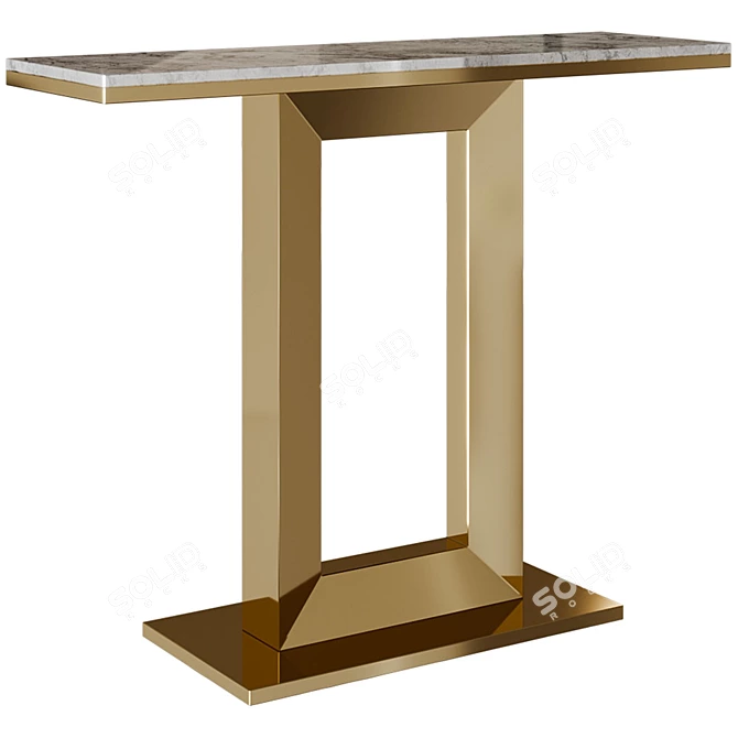 Camillo Console: 100x30x80 cm 3D model image 1